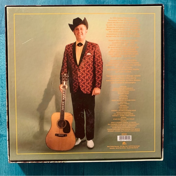 Jimmy Martin & The Sunny Mountain Boys 5-CD Deluxe 1994 Bear Family Box Set 🪕💙 - Picture 6 of 8